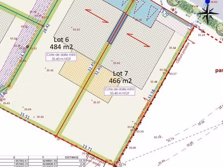 terrains à bâtir viabilisés – libres de constructeur – disponibles immédiatement