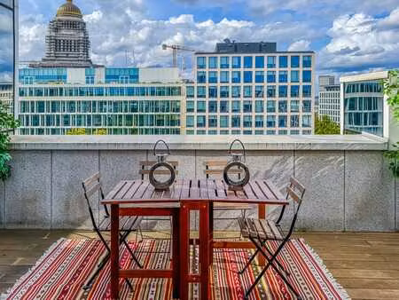 appartement au coeur de bruxelles  parking et vue imprenable