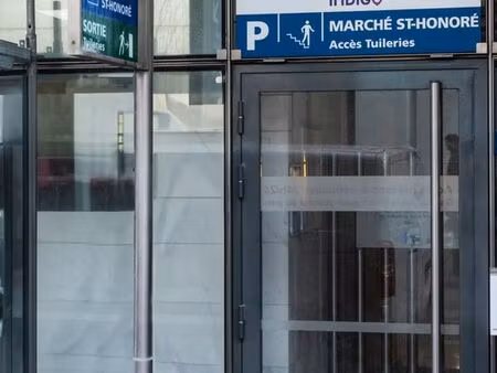 parking indigo marché saint-honoré - paris