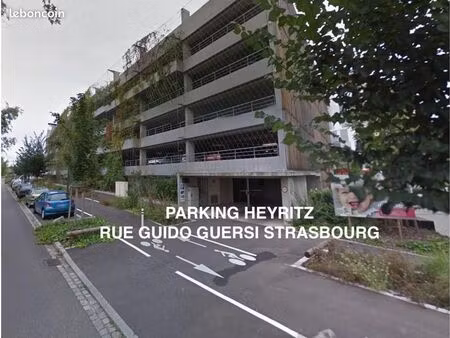 location parking heyritz - strasbourg