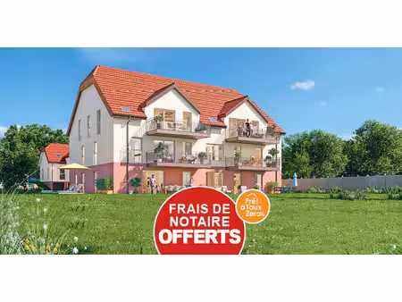 vente appartement 3 pièces 74 m² rosheim (67560)