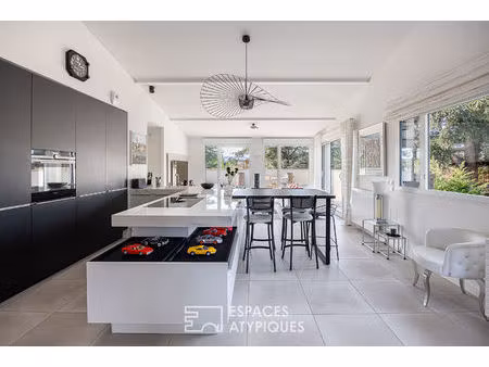 toit-terrasse contemporain au coeur de tassin