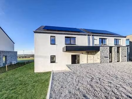 maison neuve à mesnil-saint-blaise - peb a