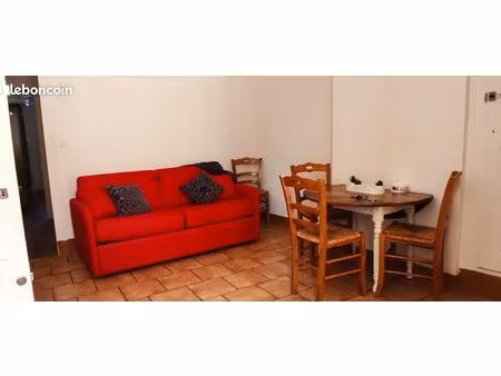 appartement meublé f2 au rdc proche gare et centre-ville