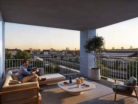 appartement spacieux de 2 chambres avec vue sur le canal