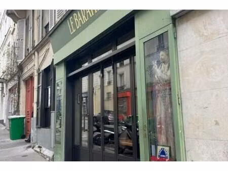 vente - local 89 m2 paris