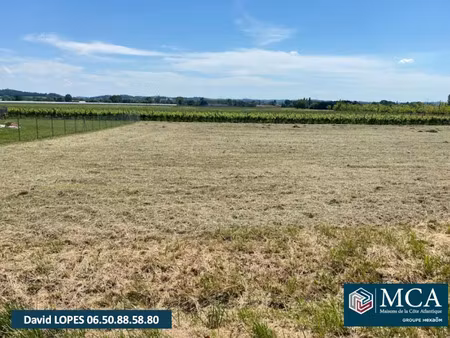 vente terrain 1326 m² à vélines (24230)  37 000 €