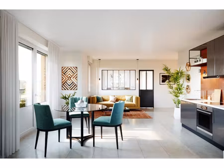 appartement 4 pièces 3 chambres avec grande terrasse