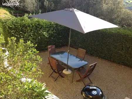 corte t3 climatisé avec jardin