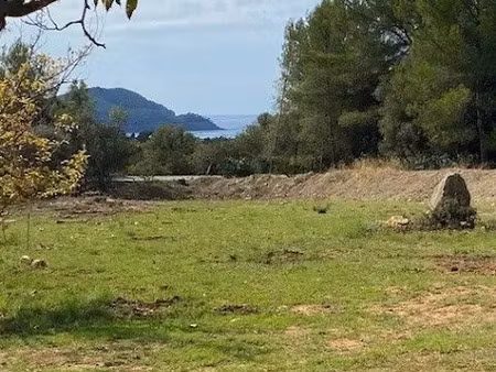 vente terrain 2447 m² à saint-cyr-sur-mer (83270)  515 000 €