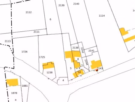 terrain dans les hauteurs lumbres près du golf