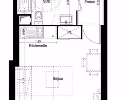 location appartement 30m2