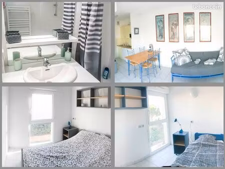 appt de 40m2 avec 2 chambres  terrasse et parking