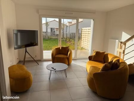 maison t4 avec jardin à saint-hilaire de riez  près de la plage  soyez les premiers locata