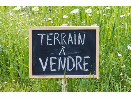 vente terrain 6390 m² à les artigues-de-lussac (33570)  120 000 €