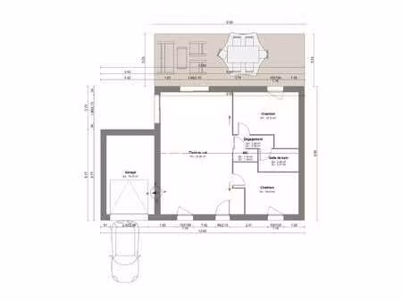vente maison aux sorinières (44840) : à vendre / 64m² les sorinières