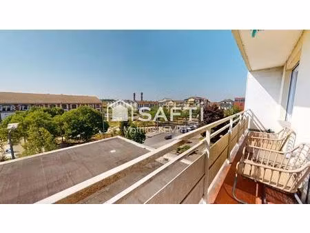 appartement 103m² - 4/5 p. balcon cave - centr'ill