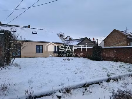 maison à travaux – 88 m² – rue calme