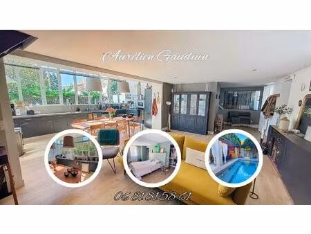 maison de village rénovée avec goût 155 m² + garage 50 m² et 2 place de parkings