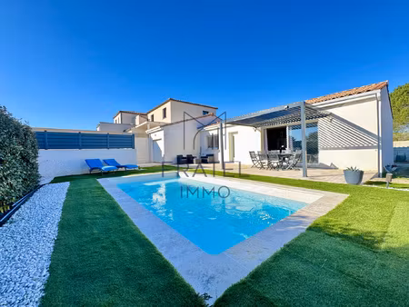 exclusivité ! villa t4 de 95m2 de plain-pied avec piscine