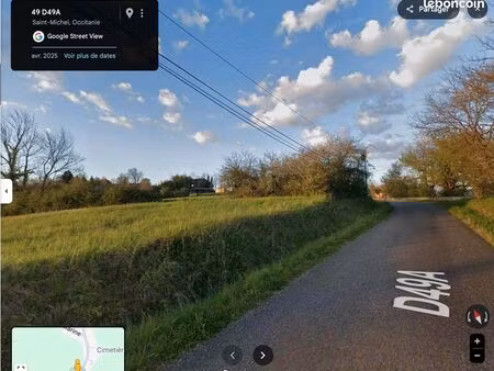 parcelles 1  5 hectare dans le village de saint-michel 31220