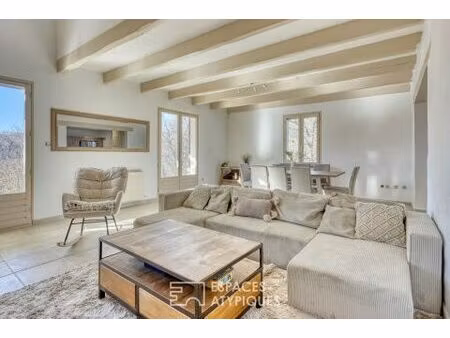 maison rénovée dans son havre de paix