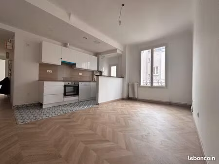 appartement renové 3p bois colombes