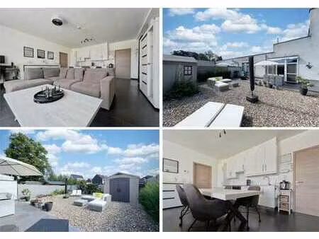 prachtig appartement met 2 slpks + groot terras/tuintje