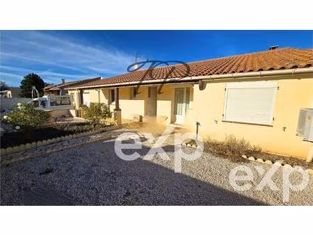 sauvian villa de plain pied avec piscine