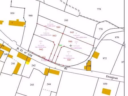 vente terrain à saint-amand-villages (50160) : à vendre / 4501m² saint-amand-villages