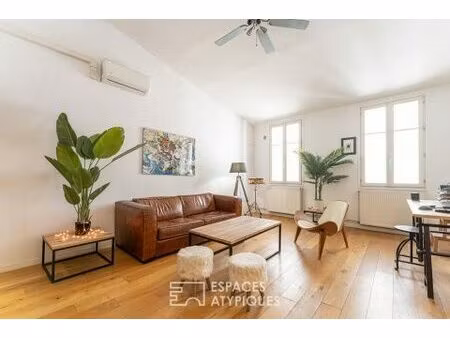 maison-atelier au coeur du panier - volumes et esprit loft