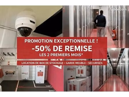 box à louer - garde meuble - roubaix centre à partir de 39 ttc