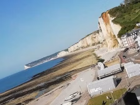 appartement f2 bis à louer - 2 pièces - 49 m2 - yport - 76 - haute-normandie