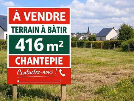 vente terrain à chantepie (35135) : à vendre / 416m² chantepie