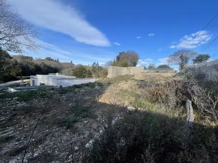 vente terrain à batir de 344 m2 a castanet nimes ouest