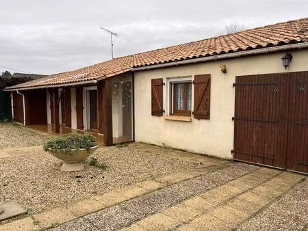 maison de plain-pied à vendre