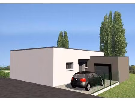 terrain avec maison neuve à vendre