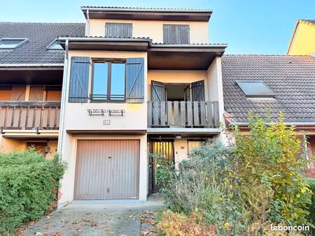 maison jumelée de 101m2 4x chambres  jardin  gg  park