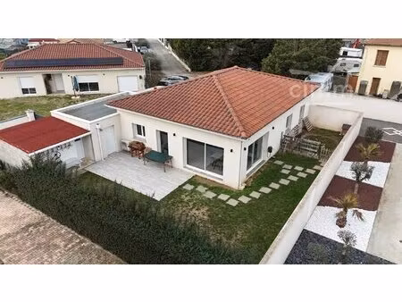 maison de plain-pied 4 pièces – 108 m² – andancette