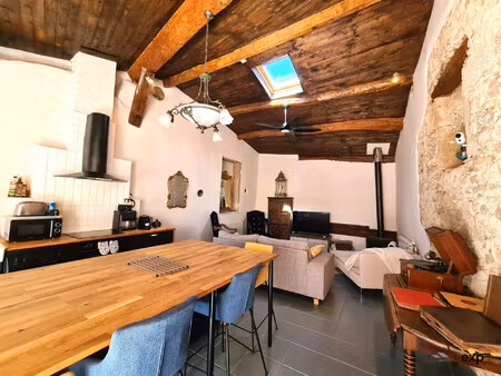 maison de village en pierre - rénovée avec terrasse