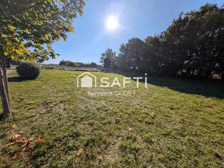 terrain constructible viabilisé à vendre