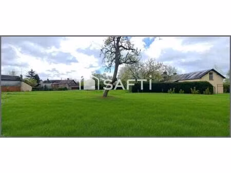 terrain constructible viabilisé à vendre