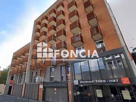 studio de 19.02 m² - ivry-sur-seine