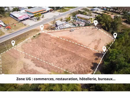 opportunité rare terrain en zone commercial (4000 m2)