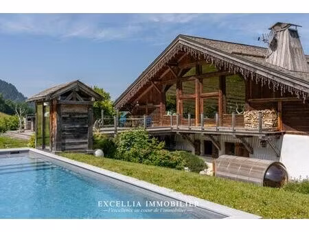 chalet de luxe en vente à megève  france