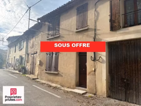 vente maison 3 pièces 80 m² à esparron (83560)  66 000 €