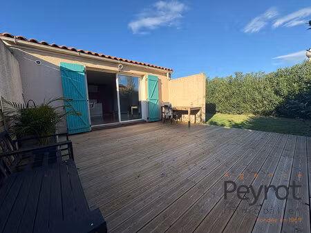 achat maison 3 pièces 51m² torreilles 66440