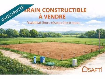 vente terrain 598 m² villar-saint-pancrace (05100)