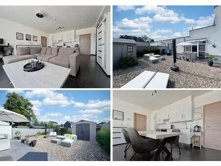 prachtige woongelegenheid (2 slpks) + groot terras/tuin