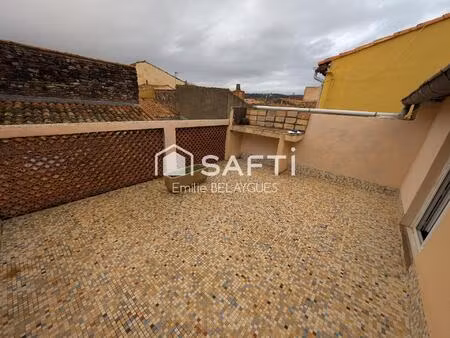 maison de village 4 pièces avec terrasse